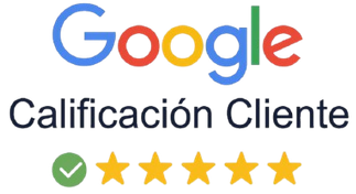 5.0 en Google - Calificación de clientes